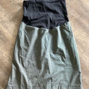Maternity pencil skirt